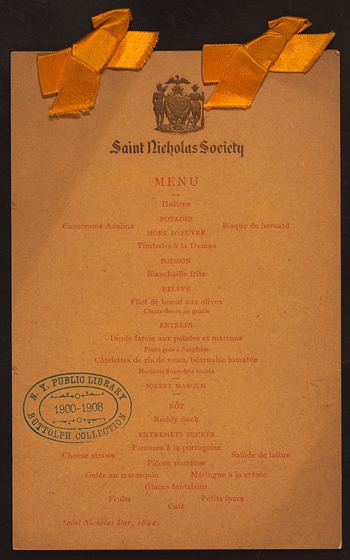 Saint Nicholas Society of the City of New York